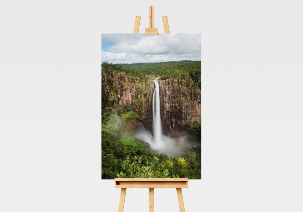 Waterfall landscape print in Far North Queensland, Australia