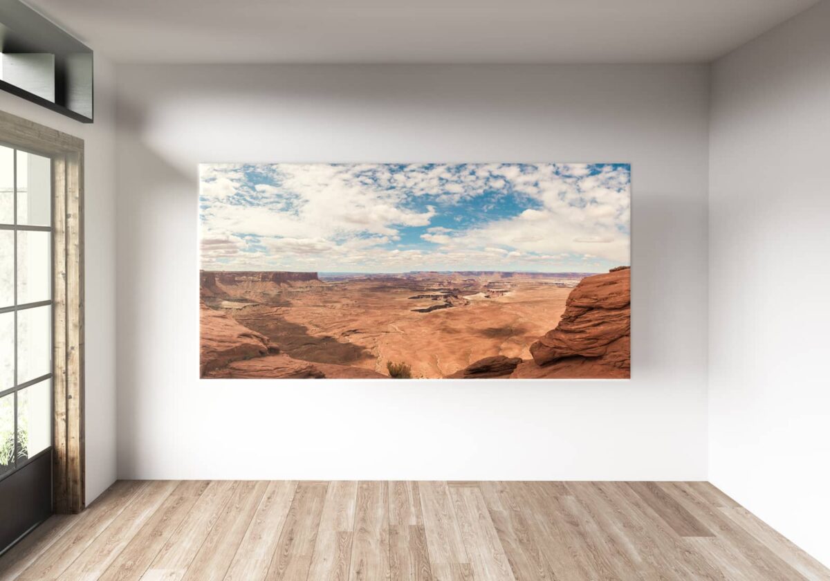 Landscape print at Canyonlands National Park