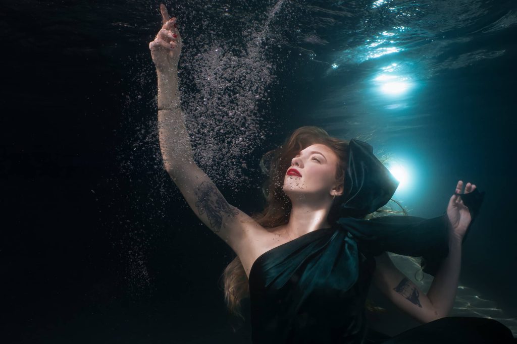 Underwater Photoshoot Makeup Tips