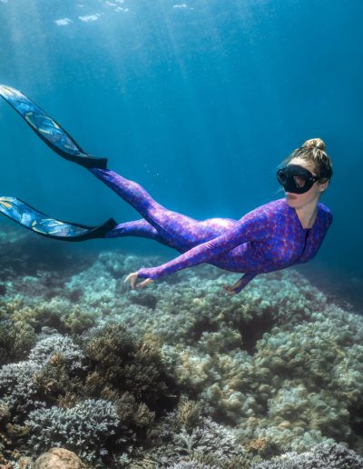 Underwater freediving photo by Angelina Pilarinos Photography