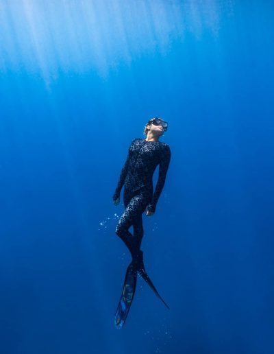 Underwater freediving photo by Angelina Pilarinos Photography