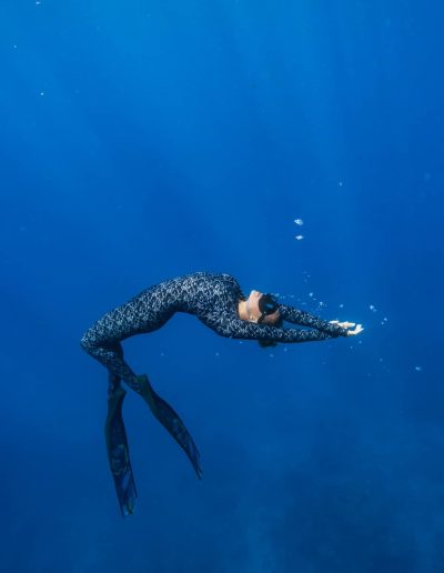 Underwater freediving photo by Angelina Pilarinos Photography