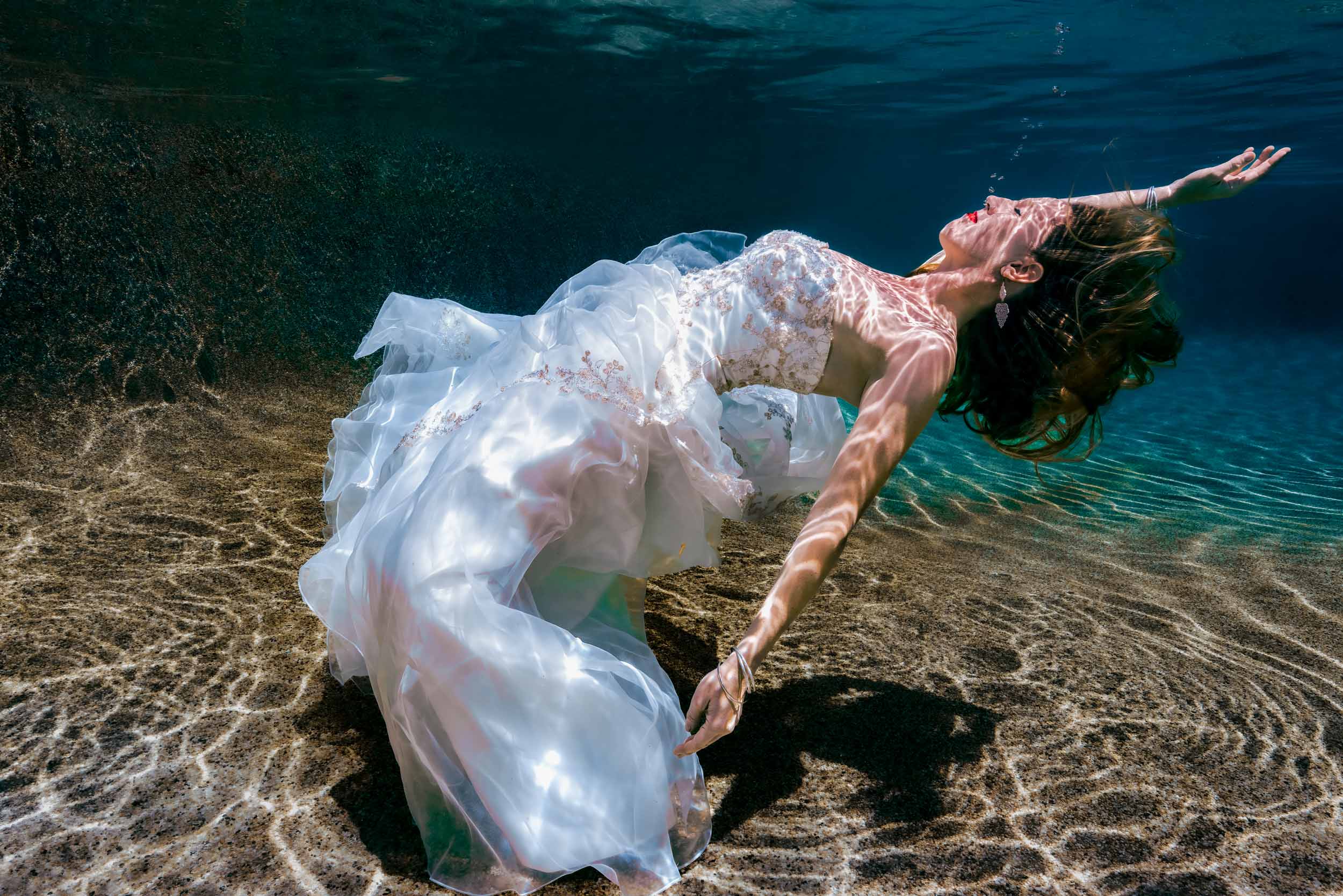 Underwater Trash The Dress