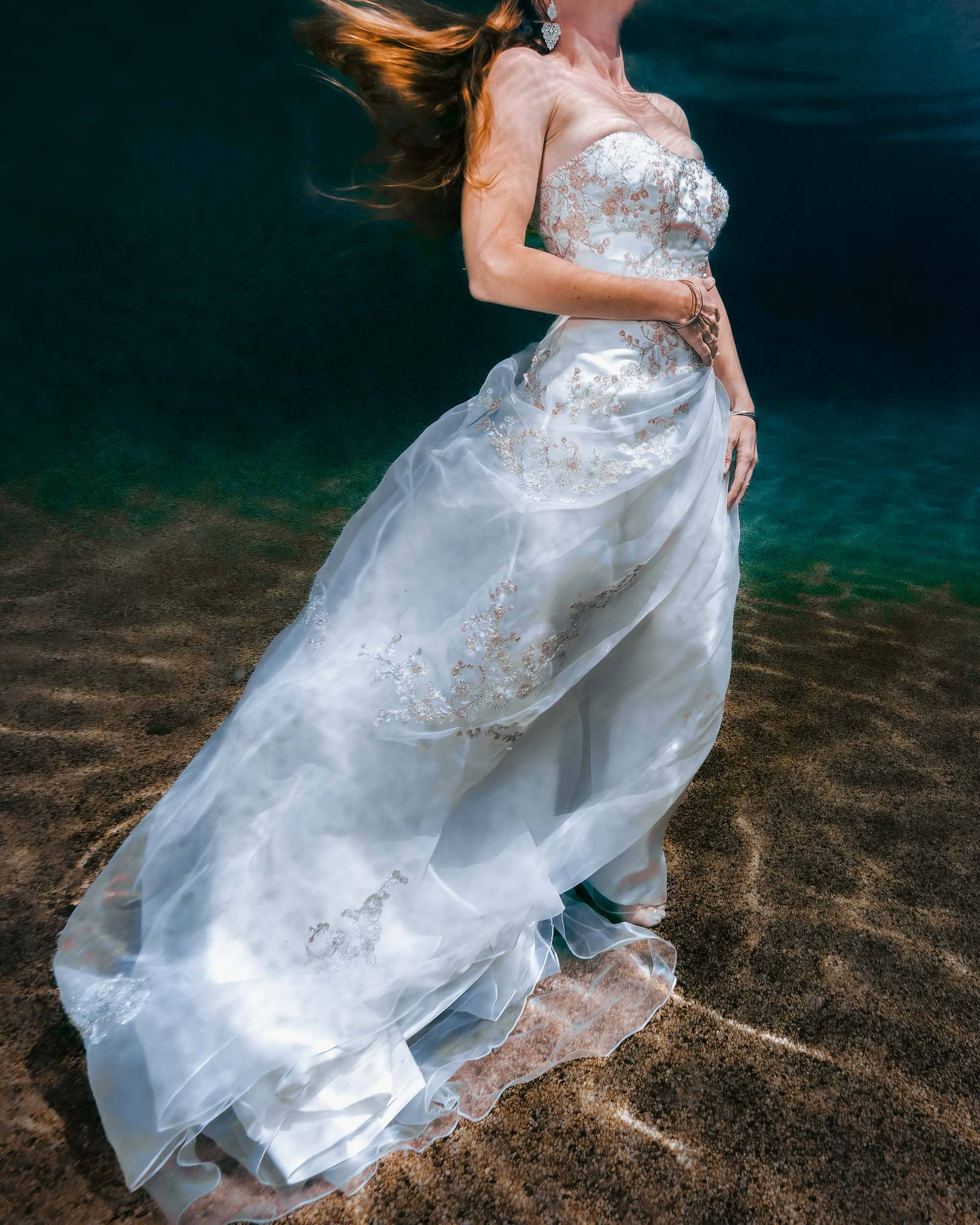 Underwater Trash The Dress