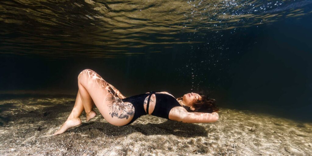 Underwater Portraits by Angelina